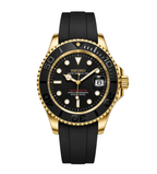 Seiko Mod Yacht Master Gold Black