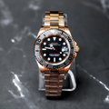 Seiko Mod Yacht Master RG Black